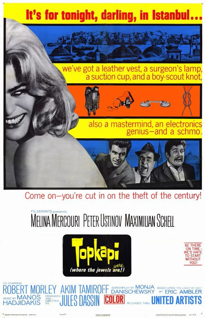  فیلم Topkapi 1964
