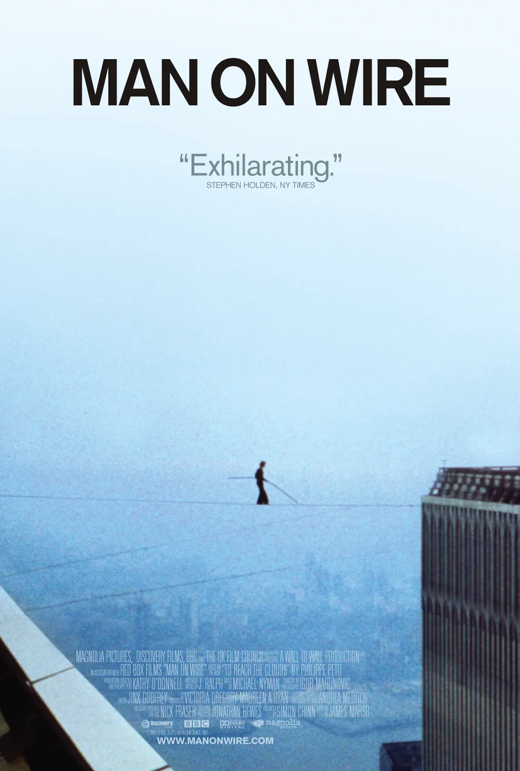  مستند Man on Wire 2008