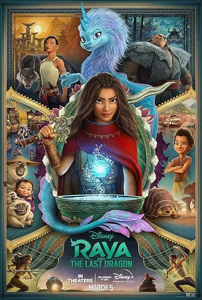  انیمیشن Raya and the Last Dragon 2021