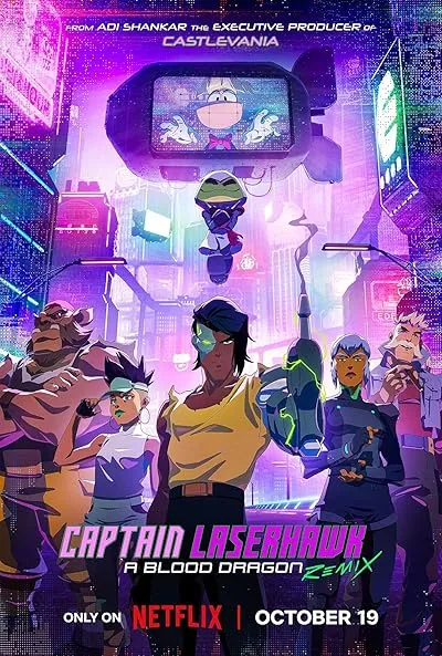  انیمیشن Captain Laserhawk: A Blood Dragon Remix