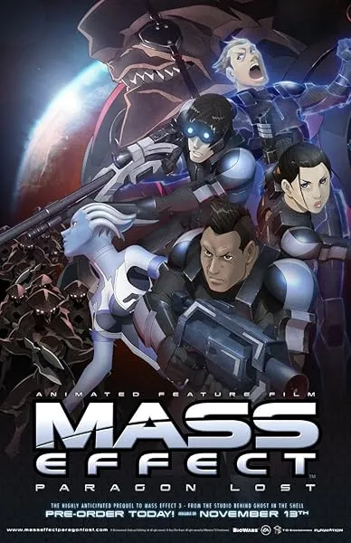  انیمه Mass Effect: Paragon Lost 2012